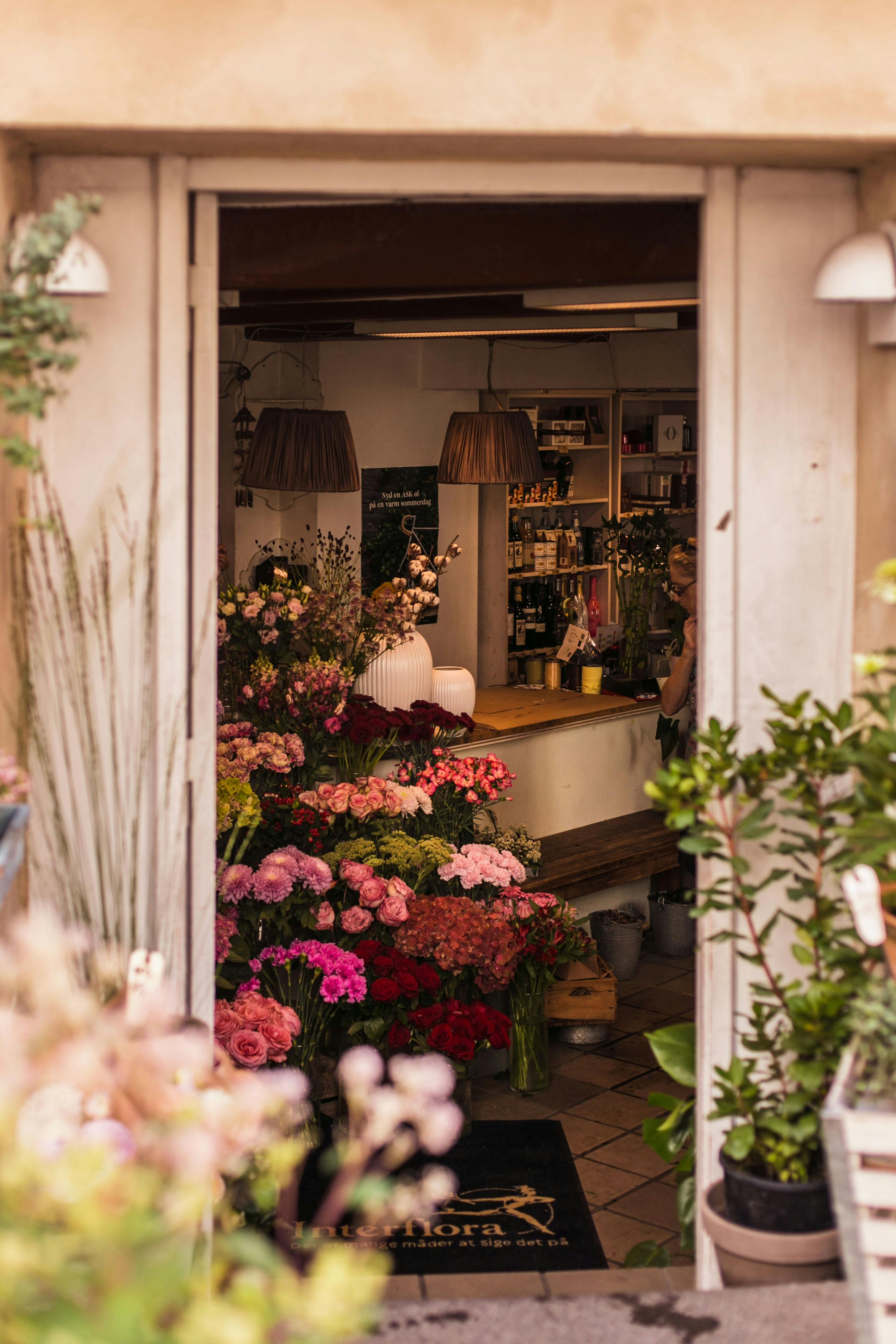 Entrada da Floricultura